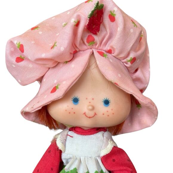 Vintage Strawberry Shortcake Doll First Edition, Flat Hands 1979, Hong Kong Comb - Picture 5 of 6